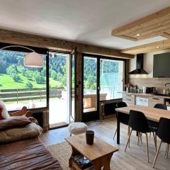 Charmant studio rénové à La Clusaz - 4 pers, terrasse, parking - FR-1-437-102