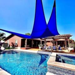 Private one-acre Pool Oasis Resort - near Corpus Christi Lake