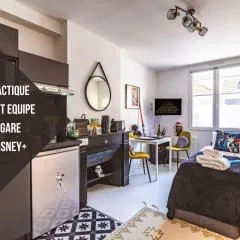 ExploreReims - Studio intergalactique chic proche gare/centre