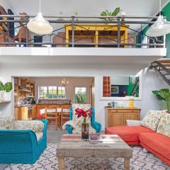 Sunset Yellow Cottage