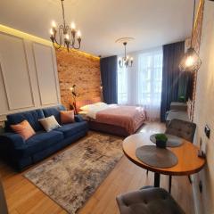 Designer apartment in the residential complex "Yaroslavivsky City" in the center of Kiev