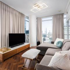Pristine Modern 2BR Condo Private BBQ and Balcony