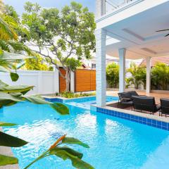 Pattaya Luxury private pool villa near walking street with Sauna jacuzzi Cityhouse154