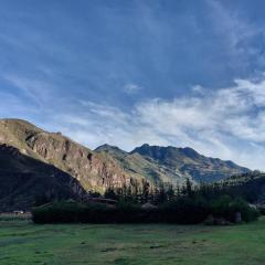 Bungalow Arkupunkuwasi vista a montañas