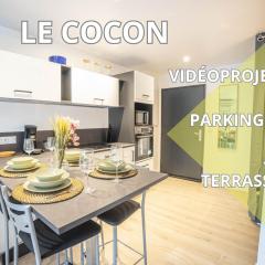 NEW Le Cocon-Clim-Vidéoprojecteur-Parking-Wifi-TOP PROS Conciergerie Montpellier