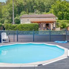 Cozy Home In Douzillac With Outdoor Swimming Pool