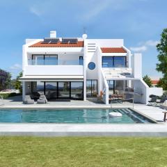 Maison A Rhodes with 66m2 heated pool