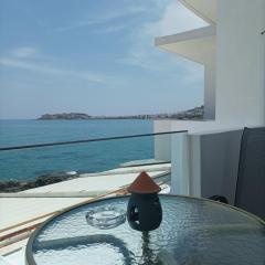 Beachfront apartment