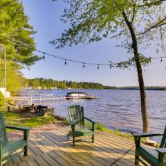 Rustic Poland Vacation Rental with Waterfront Deck!