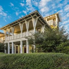 Located right on 30A, '57 Western Lake Drive' is a 6BR 6,5BA Home Carriage House home