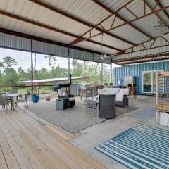 Pet-Friendly Bastrop Container Home Near Hiking!