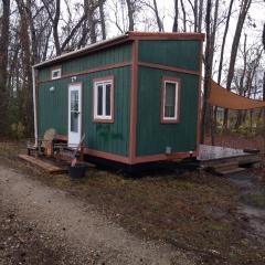 Rural Tiny House in the Edge Of the Woods