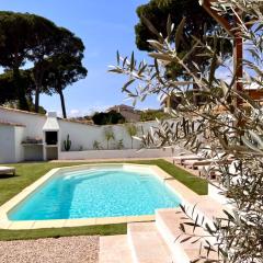 La Villa les lauriers, 150 m de la mer, Grimaud, golfe de St Tropez