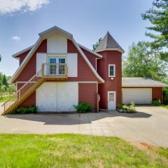 Backus Lakefront Cabin with Fire Pit, Dock Access!