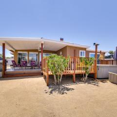 Charming Home with Hot Tub about 5 Mi to Joshua Tree!