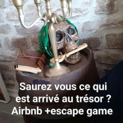 Appart Aventure, logement entier + escape game !