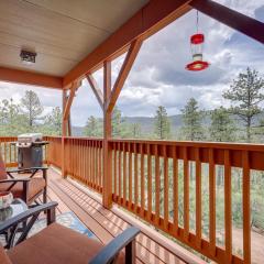 Jemez Springs Cabin with Deck and Mountain Views!