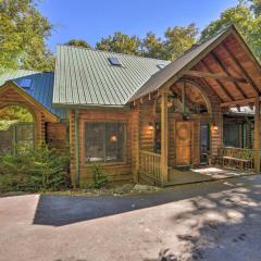 Luxury Cabin with Deck Less Than 5 Miles to Sapphire Valley!