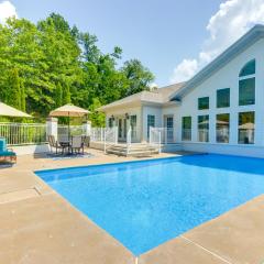 10-Acre Lakefront Home with Pool, Hot Tub and Dock!