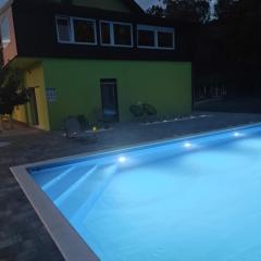 Lika Relax and Party House with sauna, jacuzzi and outdoor heated swimming pool