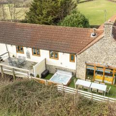 The West Barn near Bath, sleeps 24 and 2 hot tubs
