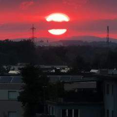 Skyline Deluxe Dachgeschoss-Wohnung in Dornbirn mit Blick ins Rheintal