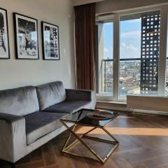 15 piętro SOKOLSKA 30 TOWERS apartments - NEW - LUX - PARKING - SAUNA - GYM- and THE BEST VIEW in KATOWICE