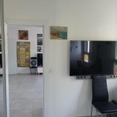 Квартира с высокими потолками.