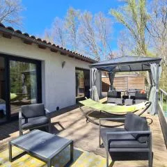 PAUSE NATURE. Maison Ananda à 14 kms de Toulouse avec parking privatif