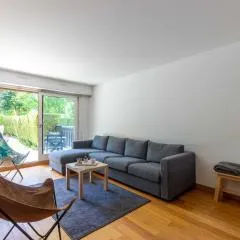3 bedroom apartment with garden and swimming pool