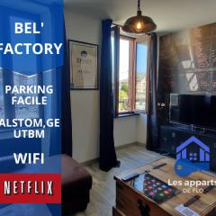 Les Studios De Flo' : The Bel'Factory 38 m² WIFI