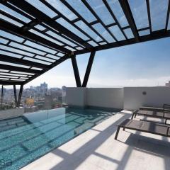 Private Balcony Infinity Pool & Rooftop in La Roma - Queretaro