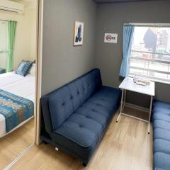 日本橋徒歩3分/黒門市場徒歩6分/難波駅徒歩8分/通天閣・道頓堀・心斎橋徒歩圏内/WIFI有り