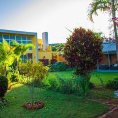 Room in Villa - The white-orange bedroom with a pleasant view overlooking the lake