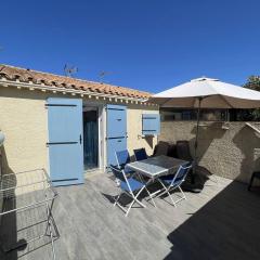 Charmante villa climatisée T2 mezzanine, 6 pers, terrasse ensoleillée, proche plage et commerces - FR-1-106-37