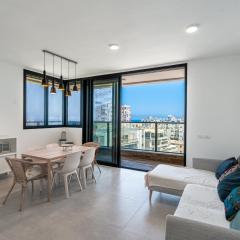 New 2 BR Front Beach Bat Yam