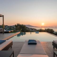 Villa Ekphrasis with sea view and jacuzzi