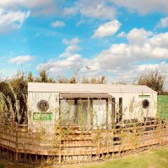 Green CargoPod at Lee Wick Farm Cottages & Glamping
