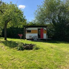 Unique 70s caravan, calm and relaxed