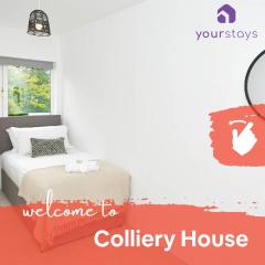 Colliery House, Modern 3 bed house, perfect for groups, heart of Newcastle-under-Lyme