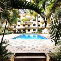 #vrabode 1BHK apartment w Pool at Seacoast Retreat Varca