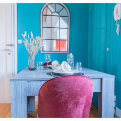 Le Cocon de la Cathédrale - Hypercentre Evreux - Jungle Chic - Vue sur l'Iton et Cathédrale