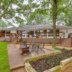 Lakefront Enchanted Oaks Retreat with Dock