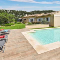 Stunning Home In Rochefort-du-gard With Private Swimming Pool, Can Be Inside Or Outside