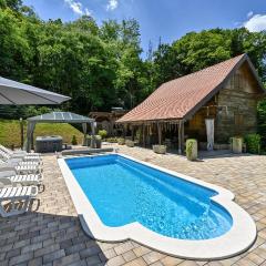 Stunning Home In Veliko Trgovisce With Outdoor Swimming Pool, Jacuzzi And Heated Swimming Pool