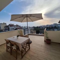 Sunset rooftop apartment