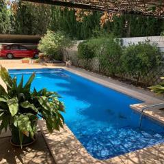 Chalet con piscina privada