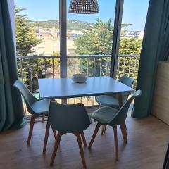 Joli studio vue Mont Saint Clair, parking, ménage et linge de lit inclus