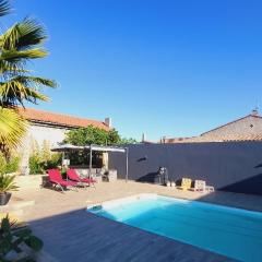 Studio privé attenant Villa Piscine