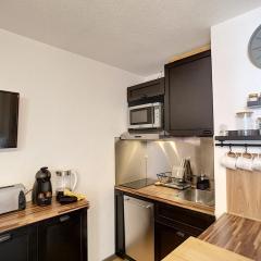 Beau 2 pièces 4 pers, rénové, 24m², Rés. Ski Soleil, Sud-Ouest, pied des pistes, Les Menuires - FR-1-178-333